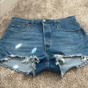 Levi’s High waisted Jean Shorts